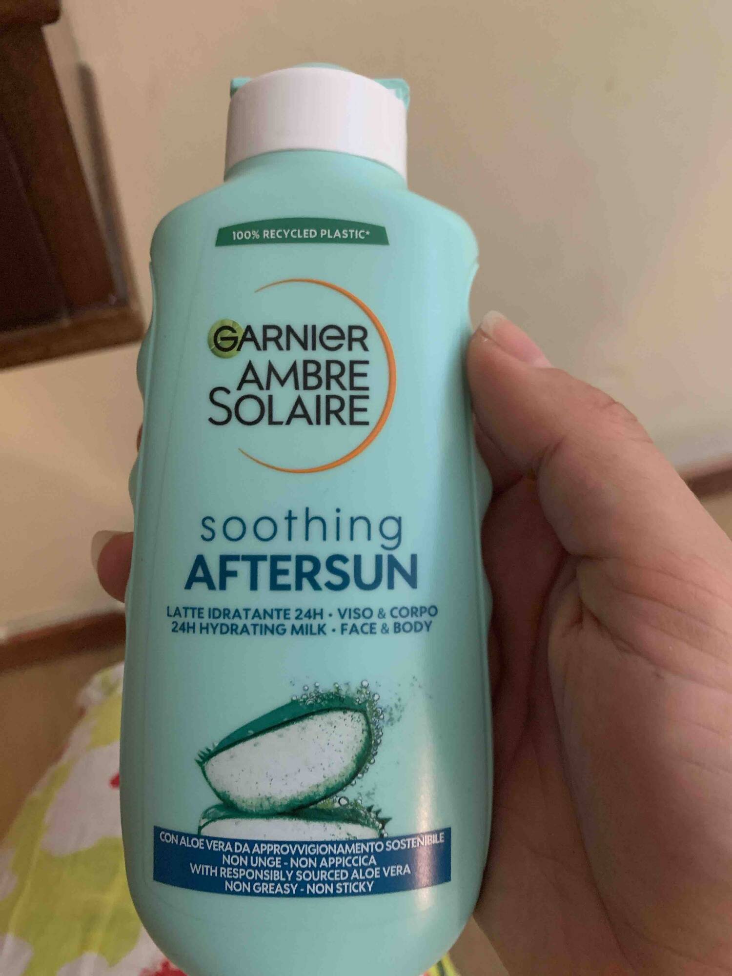 GARNIER AMBRE SOLAIRE - Soothing aftersun - Latte idratante