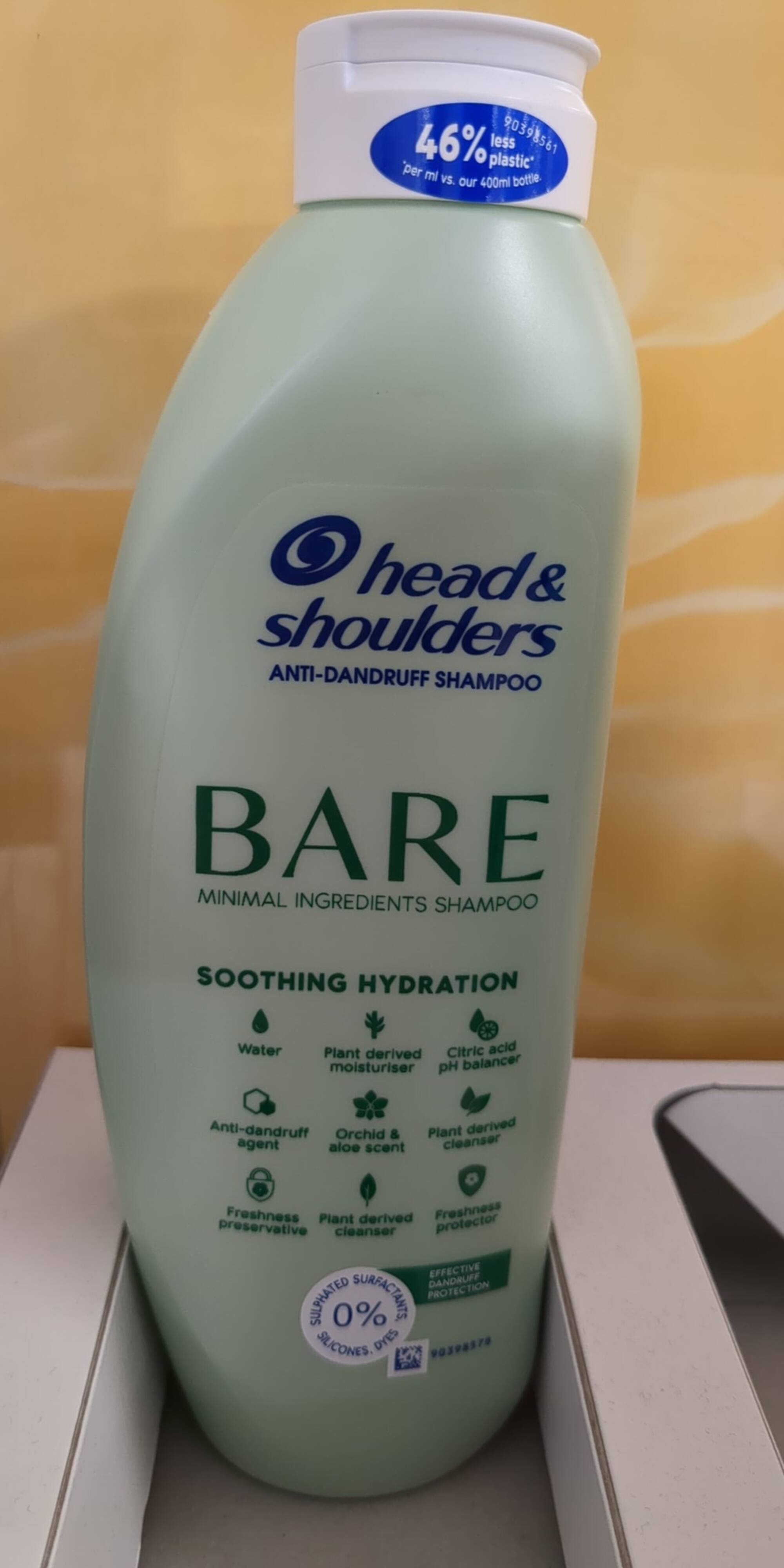 HEAD & SHOULDERS - Bare - minimal ingredient shampoo