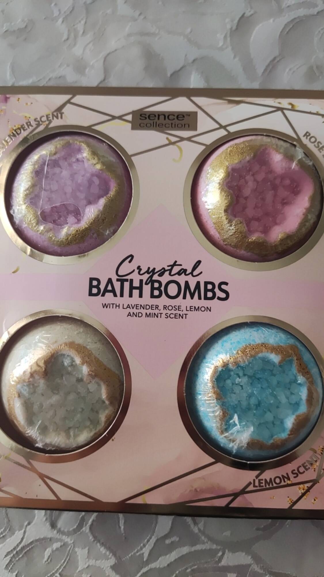 SENCE COLLECTION - Crystal - Bath Bombs