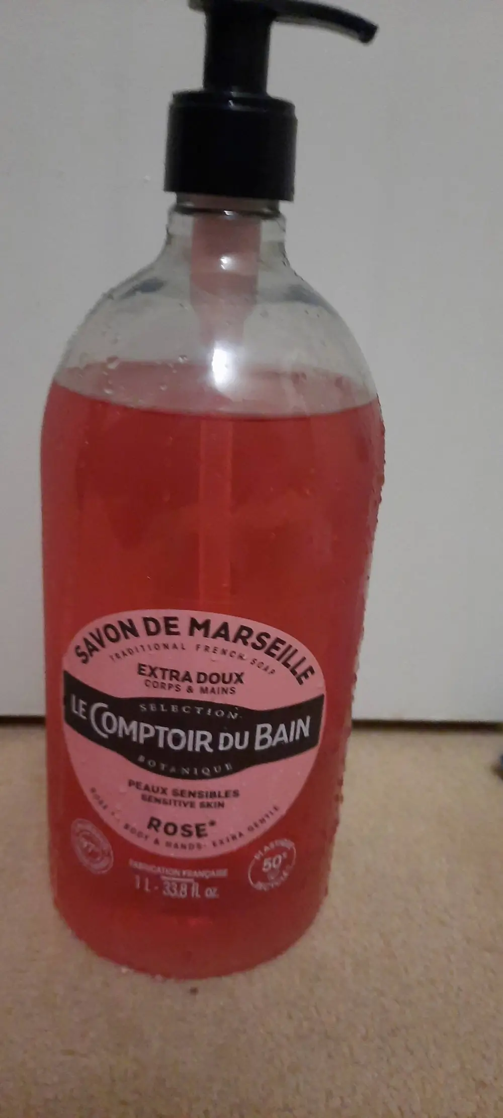 LE COMPTOIR DU BAIN - Rose - Savon de Marseille extra doux