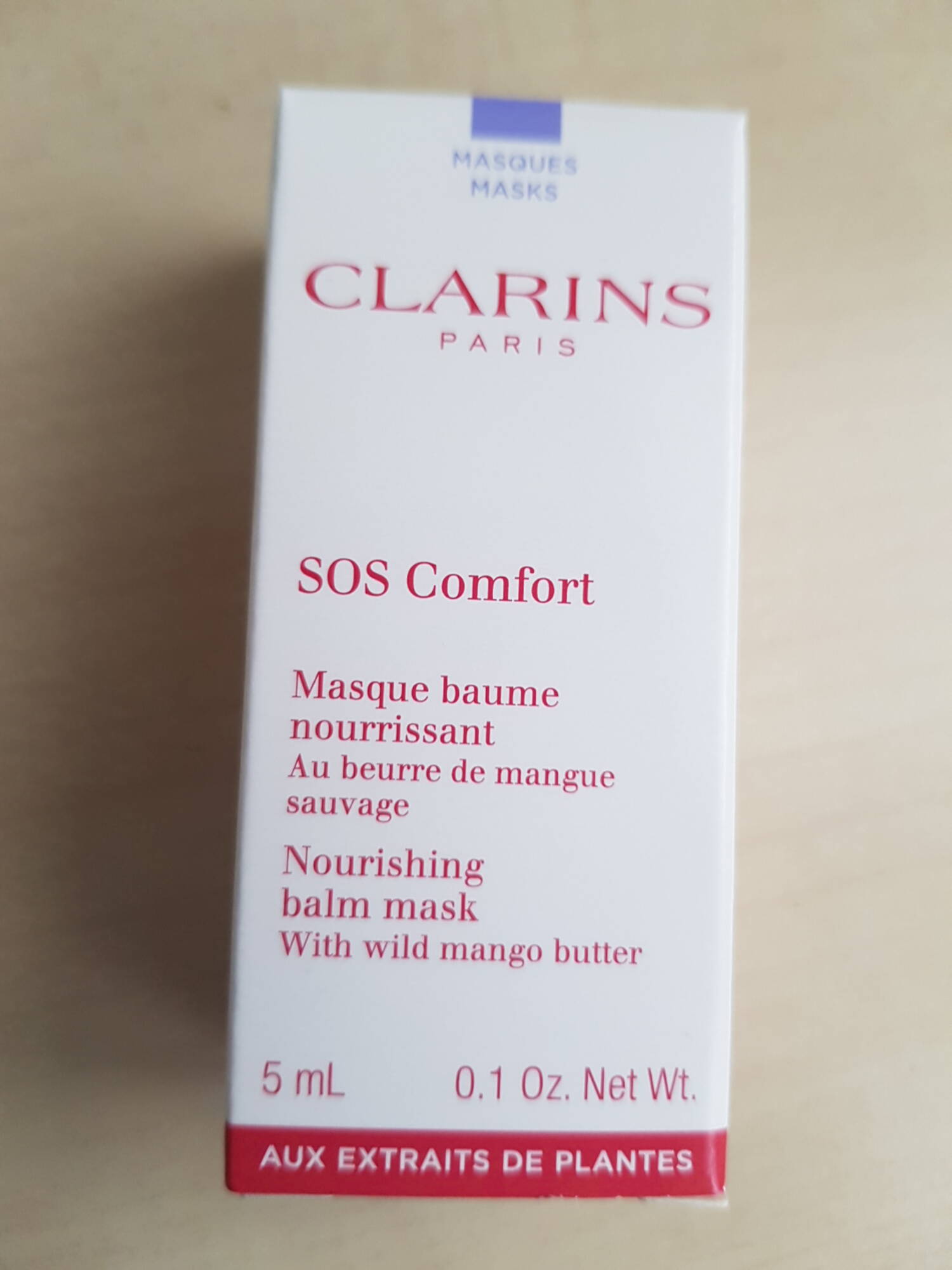 CLARINS - Sos comfort - Masque baume nourissant