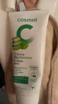 COSMIA - Crème dépilatoire à l'aloe vera