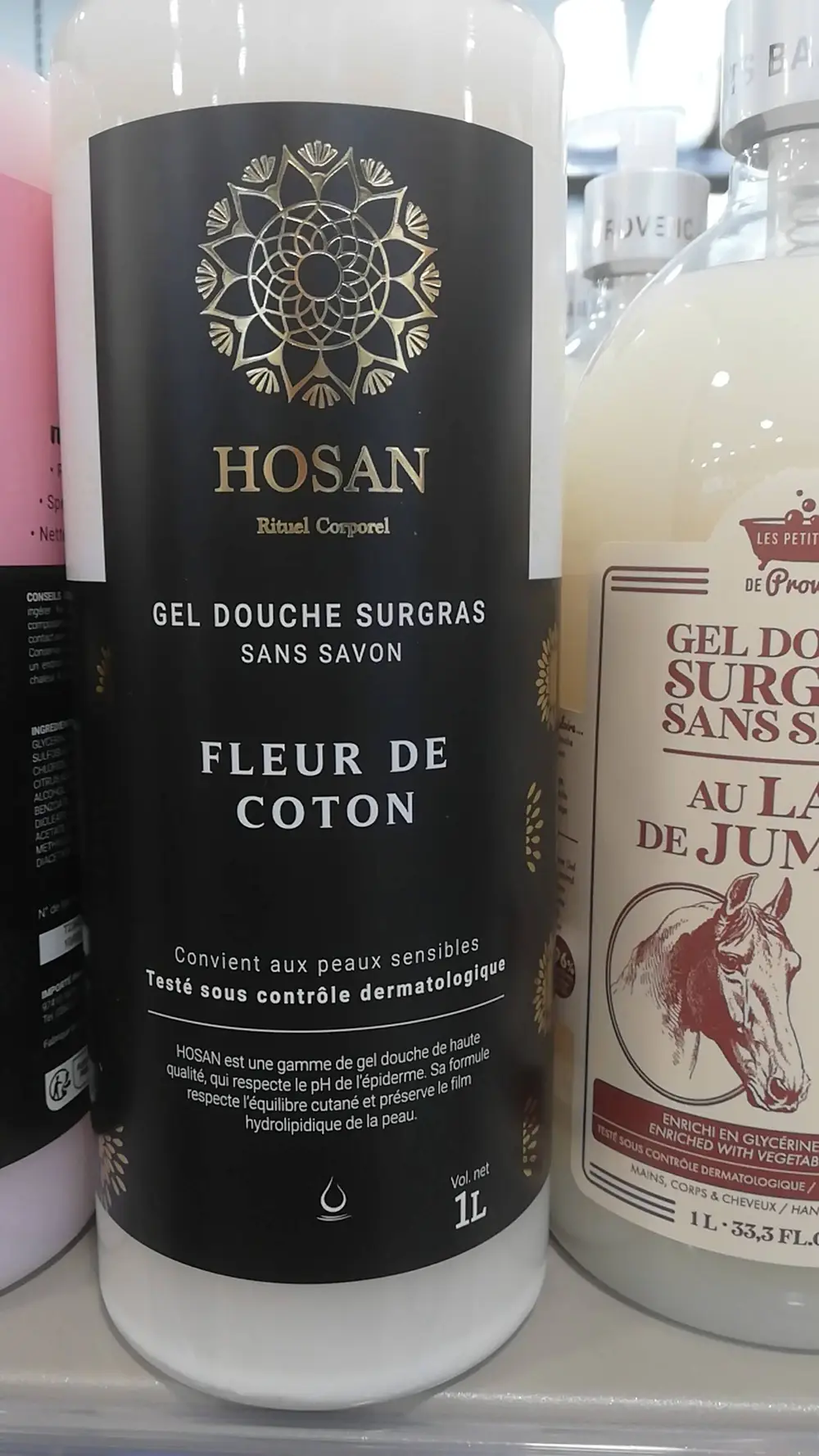 HOSAN - Fleur de coton - Gel douche surgras