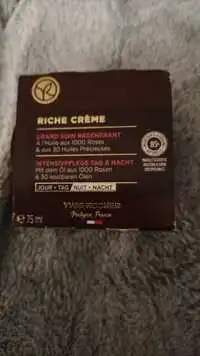 YVES ROCHER - Grand soins régénérant - Riche crème