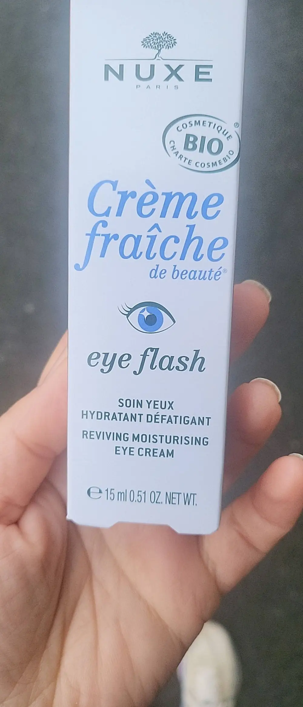 NUXE - Crème fraîche de beauté - Soin yeux hydratants défatigant