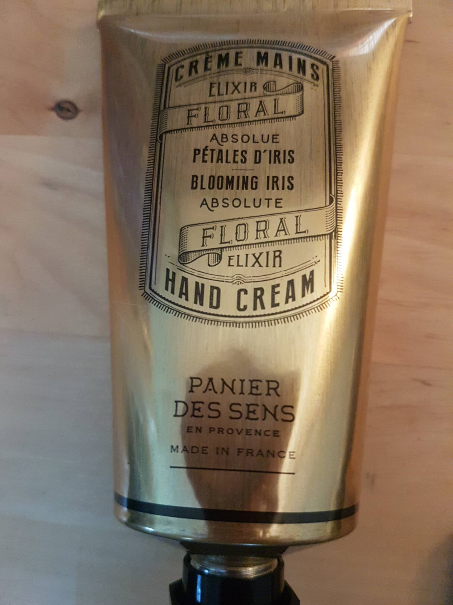 PANIER DES SENS - Elixir floral absolue pétales d'iris - Crème mains