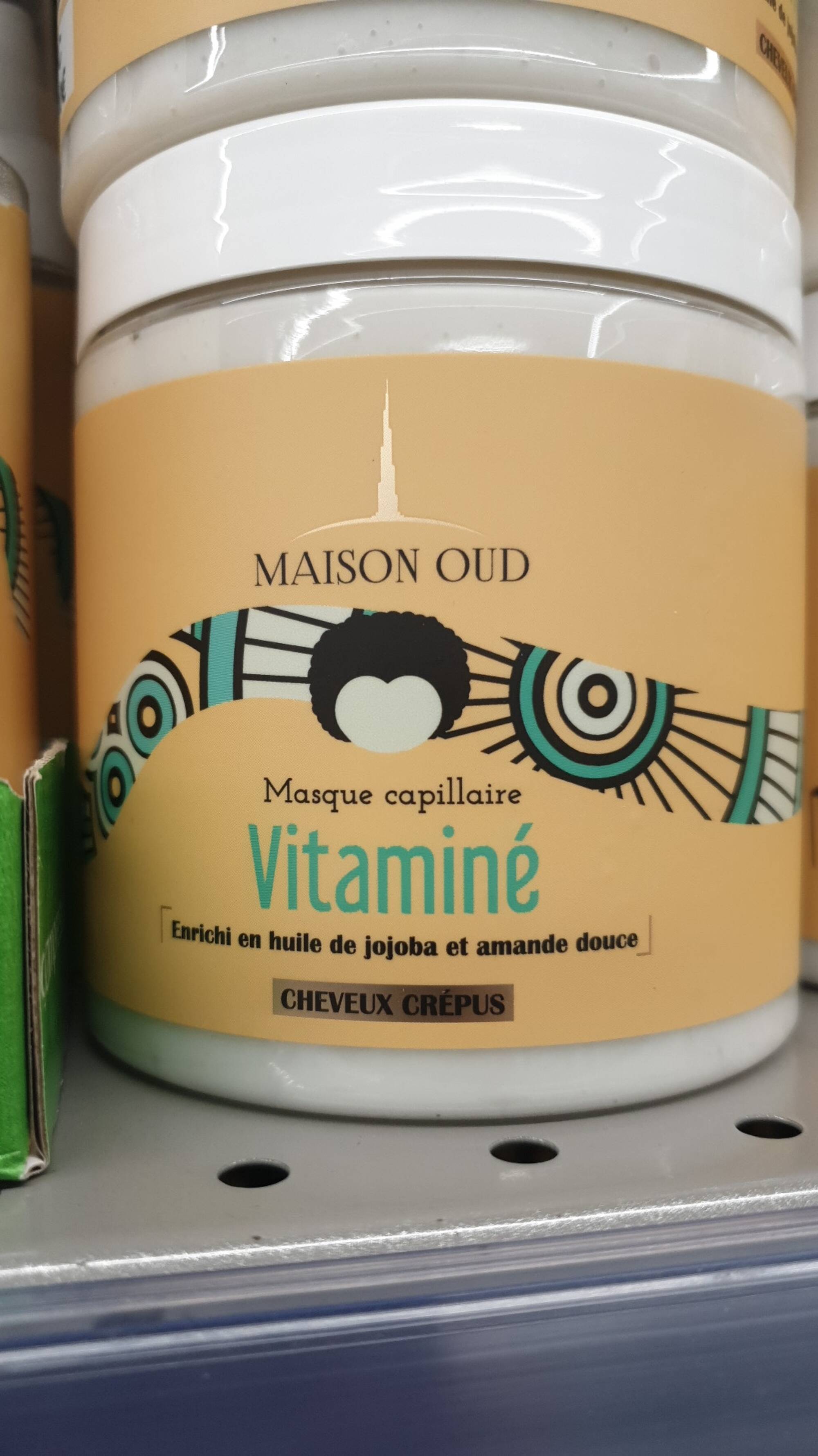 MAISON OUD - Masque capillaire vitaminé