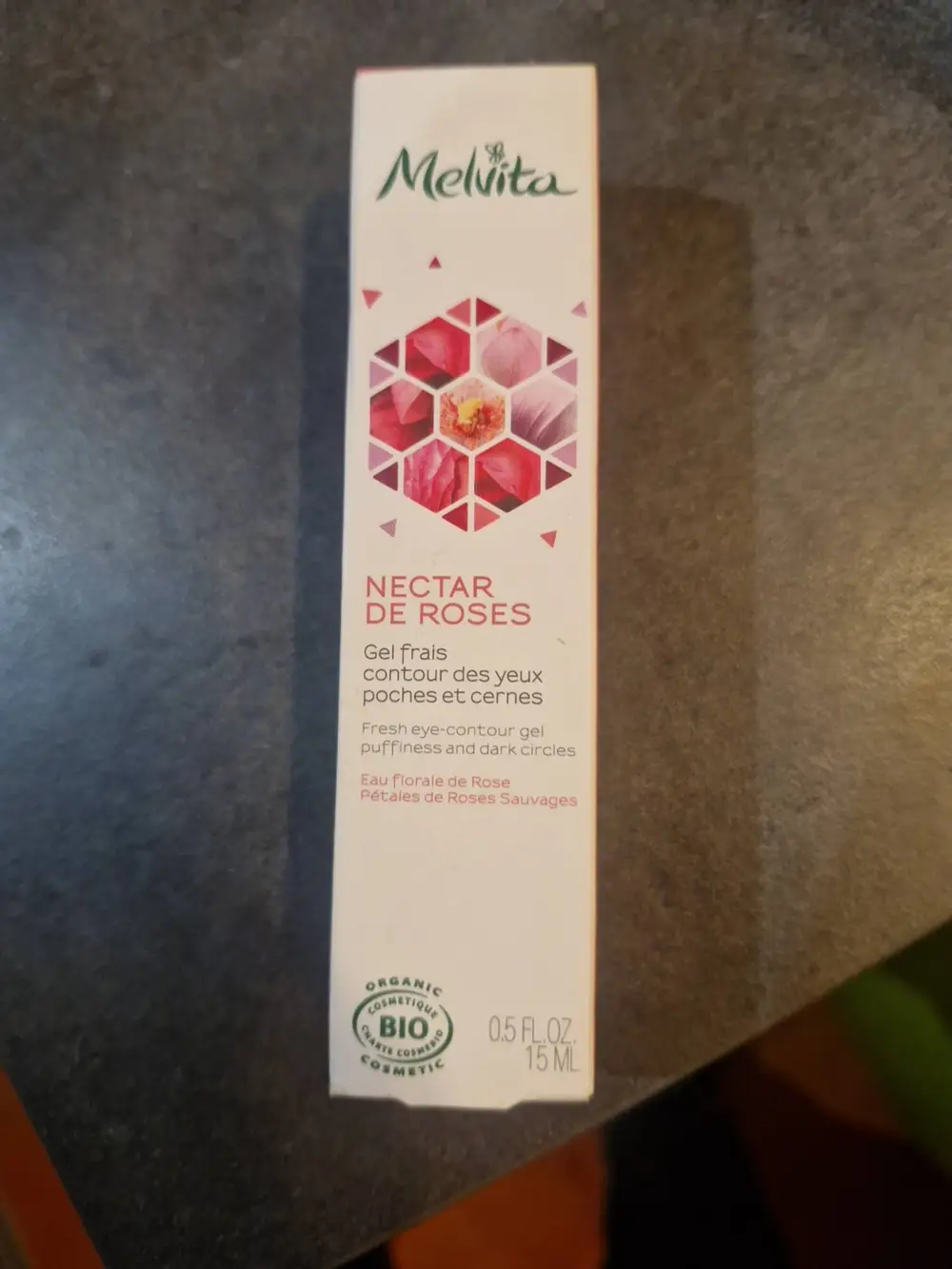 MELVITA - Nectar de roses - Gel frais contour des yeux