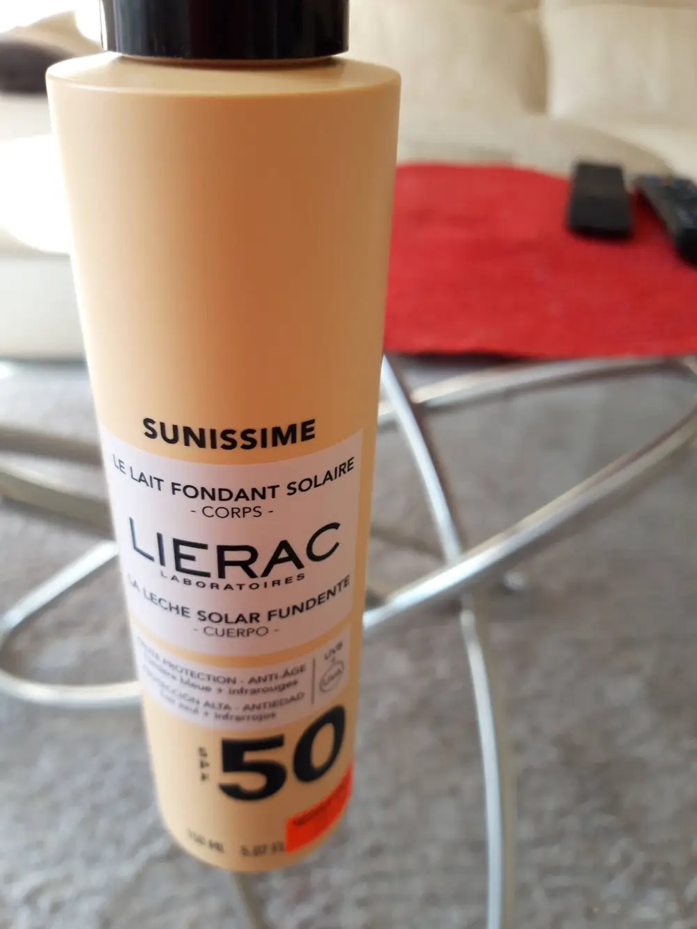 LIÉRAC - Sunissime - Le Lait fondant solaire spf 50