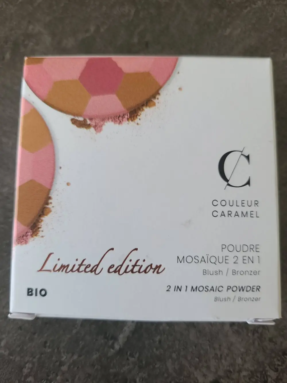 COULEUR CARAMEL - Poudre mosaïque 2 en 1 bronzer 