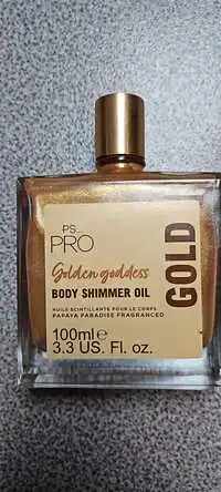 PRIMARK - Golden goddess - Body shimmer oil