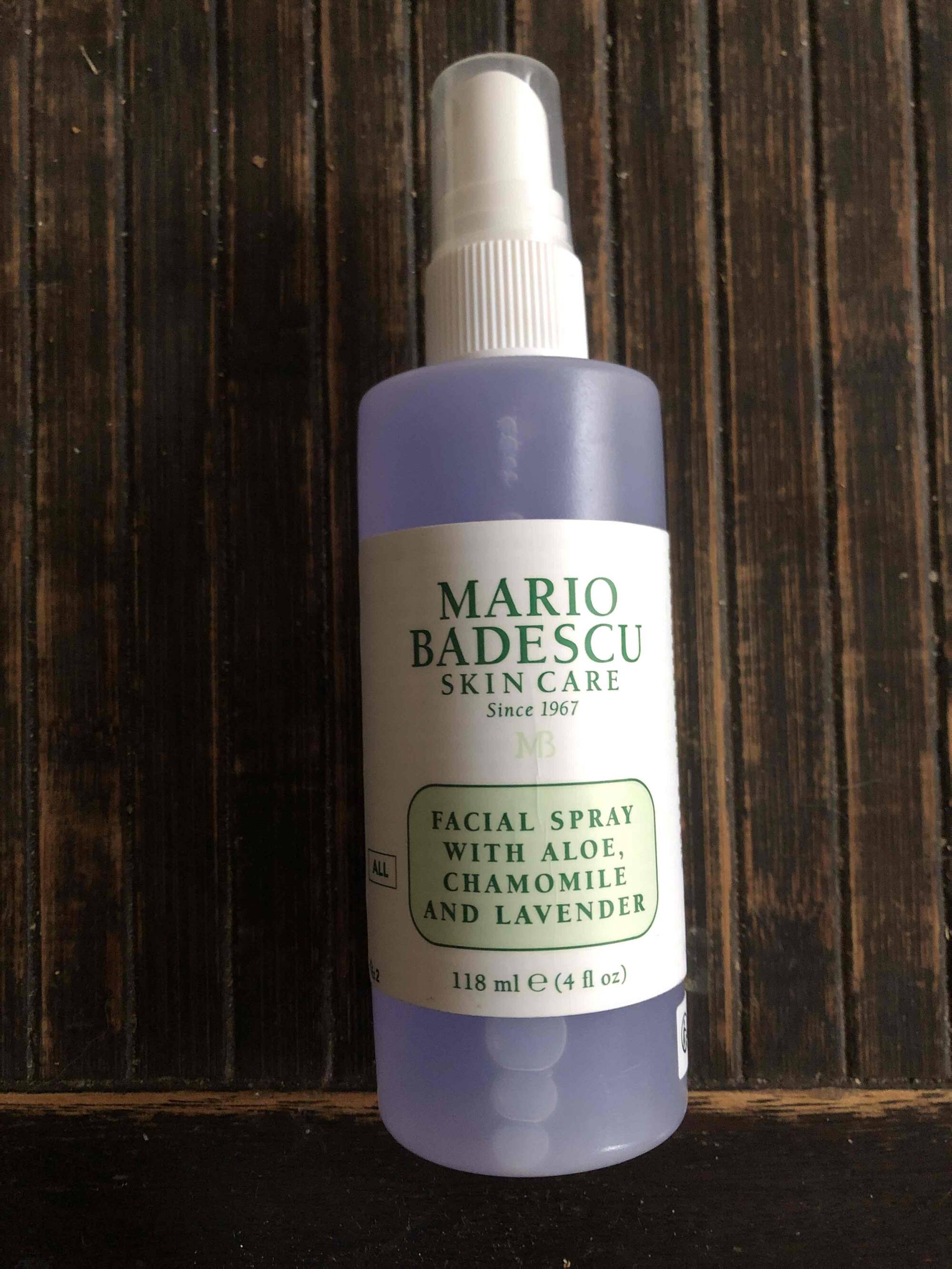 MARIO BADESCU - Facial spray with aloe chamomile and lavender