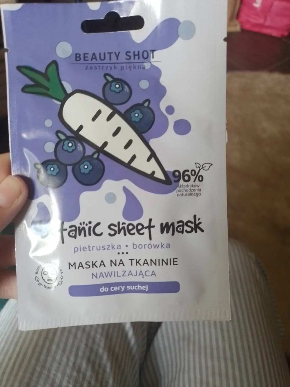 BEAUTY SHOT - Botanic sheet mask