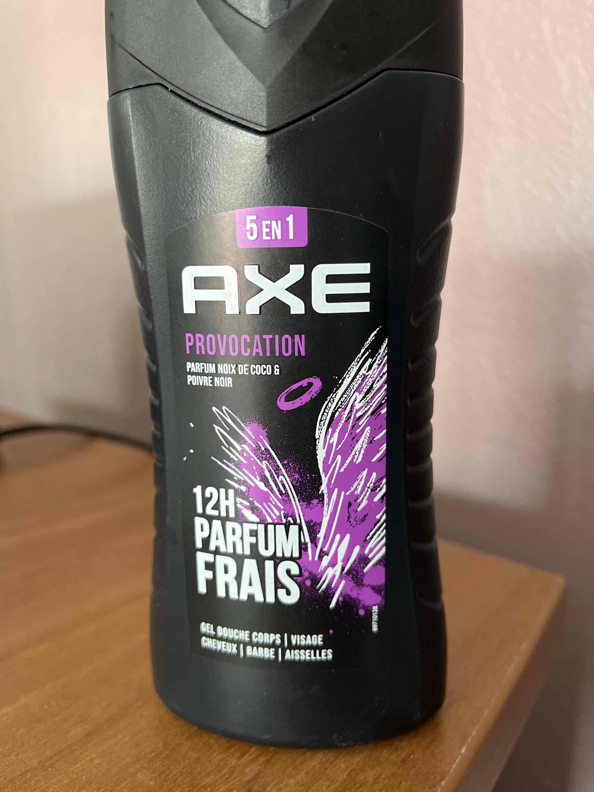 AXE - Provocation - 5 en 1 Gels douche corps et visage 