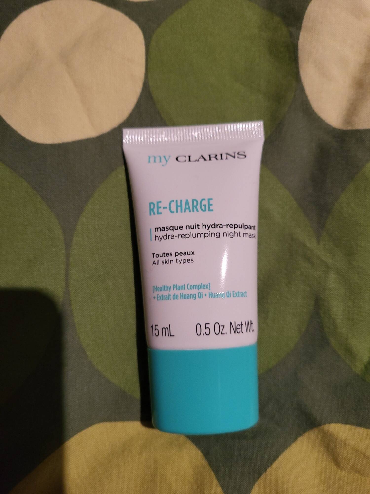 CLARINS - Re-charge - Masque nuit hydra-repulpant