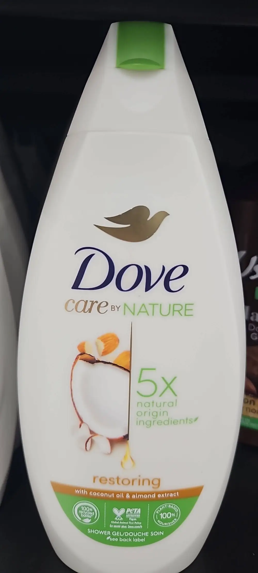 DOVE - Care by nature - Gel douche soin 