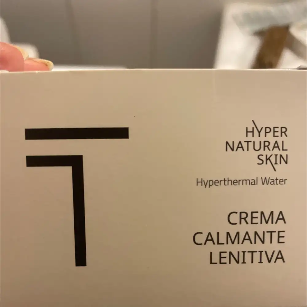 THERMALIS - Hyper natural skin - Crema calmante lenitiva