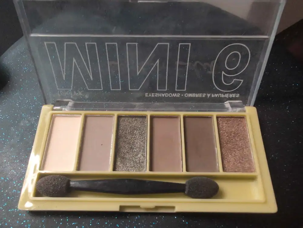TECHNIC COSMETICS - Mini 6 ombres à paupières 