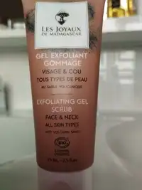 LES JOYAUX DE MADAGASCAR - Gel exfoliant gommage visage & cou
