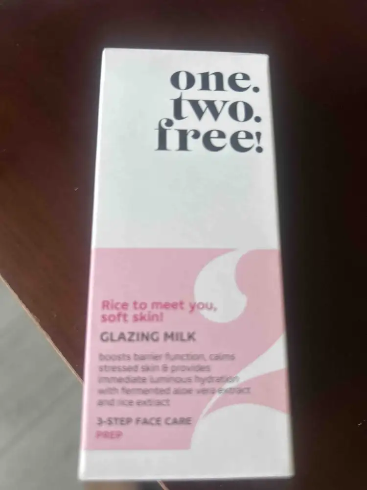 ONE.TWO.FREE! - Rice to meet you - Glazing milk