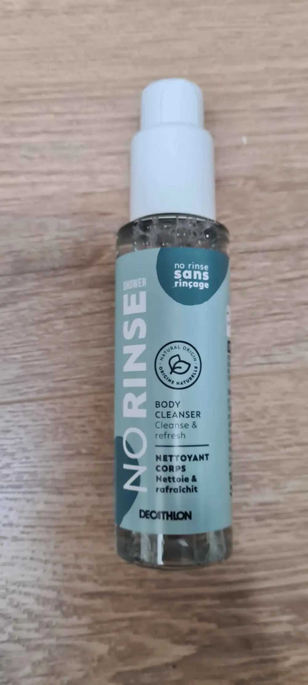 DÉCATHLON - Nettoyant corps sans rinçage