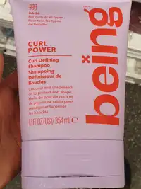 BEING INC - Curl power - Shampooing