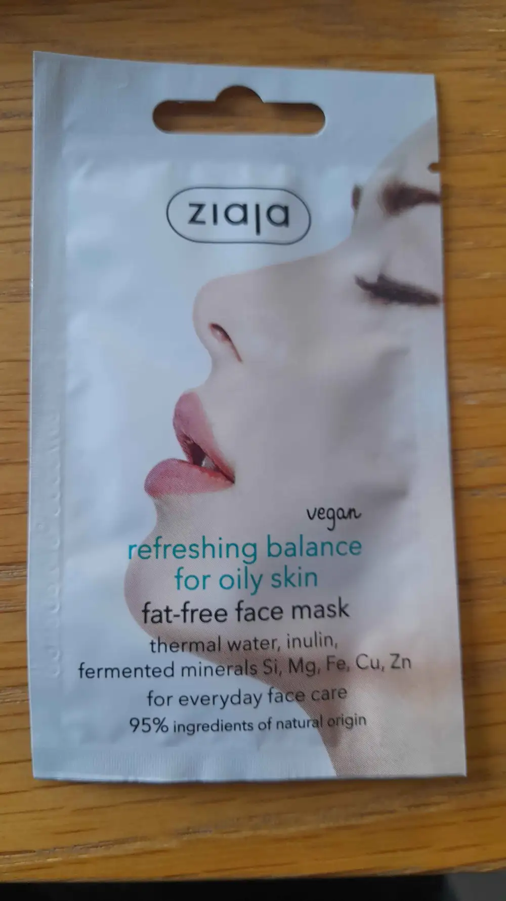 ZIAJA - Fat-free face mask