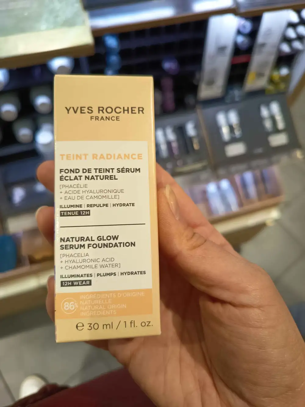YVES ROCHER - Teint radiance - Fond de teint sérum