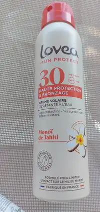 LOVEA - Brume solaire haute protection & bronzage SPF30