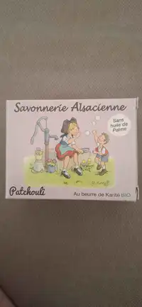 SAVONNERIE ALSACIENNE - Savon patchouli au beurre de karité bio