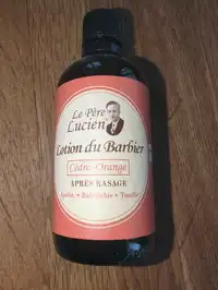 LE PÈRE LUCIEN - Lotion du barbier - Après rasage cèdre orange