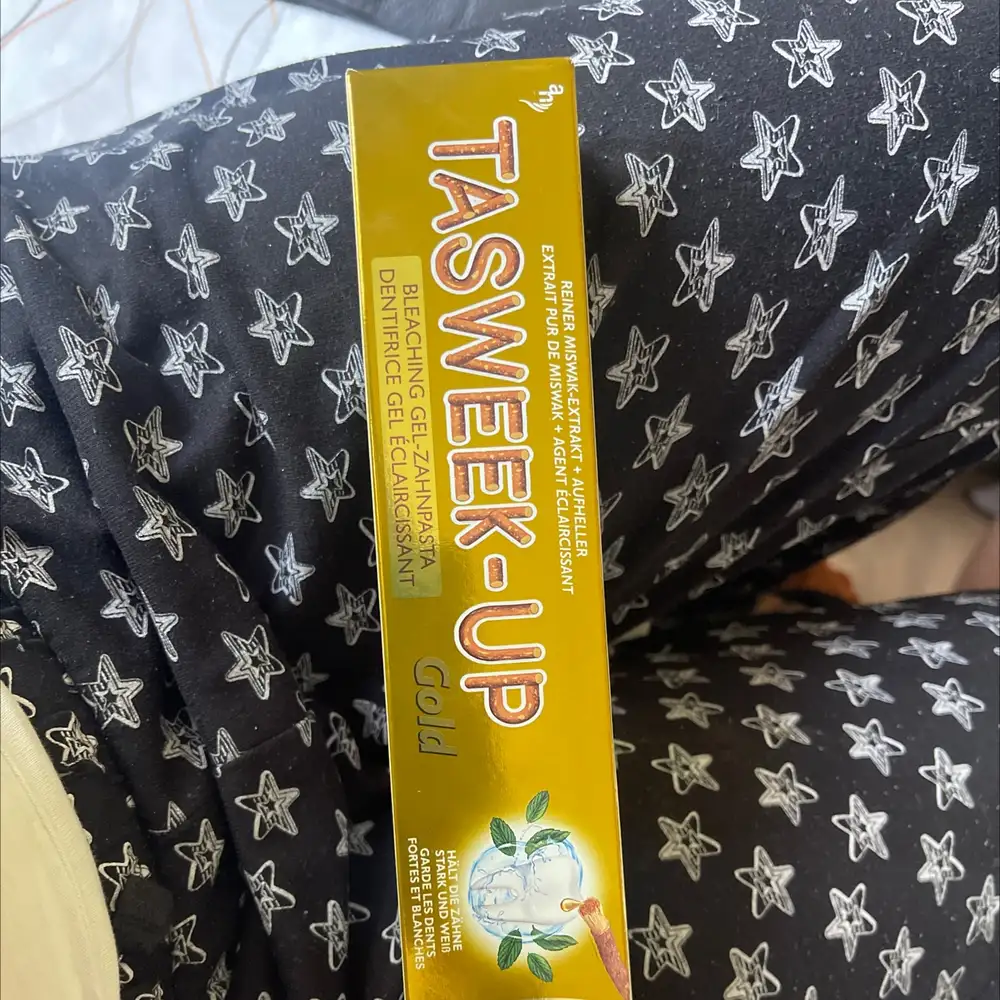 TASWEEK-UP - Gold - Dentifrice gel éclaircissant