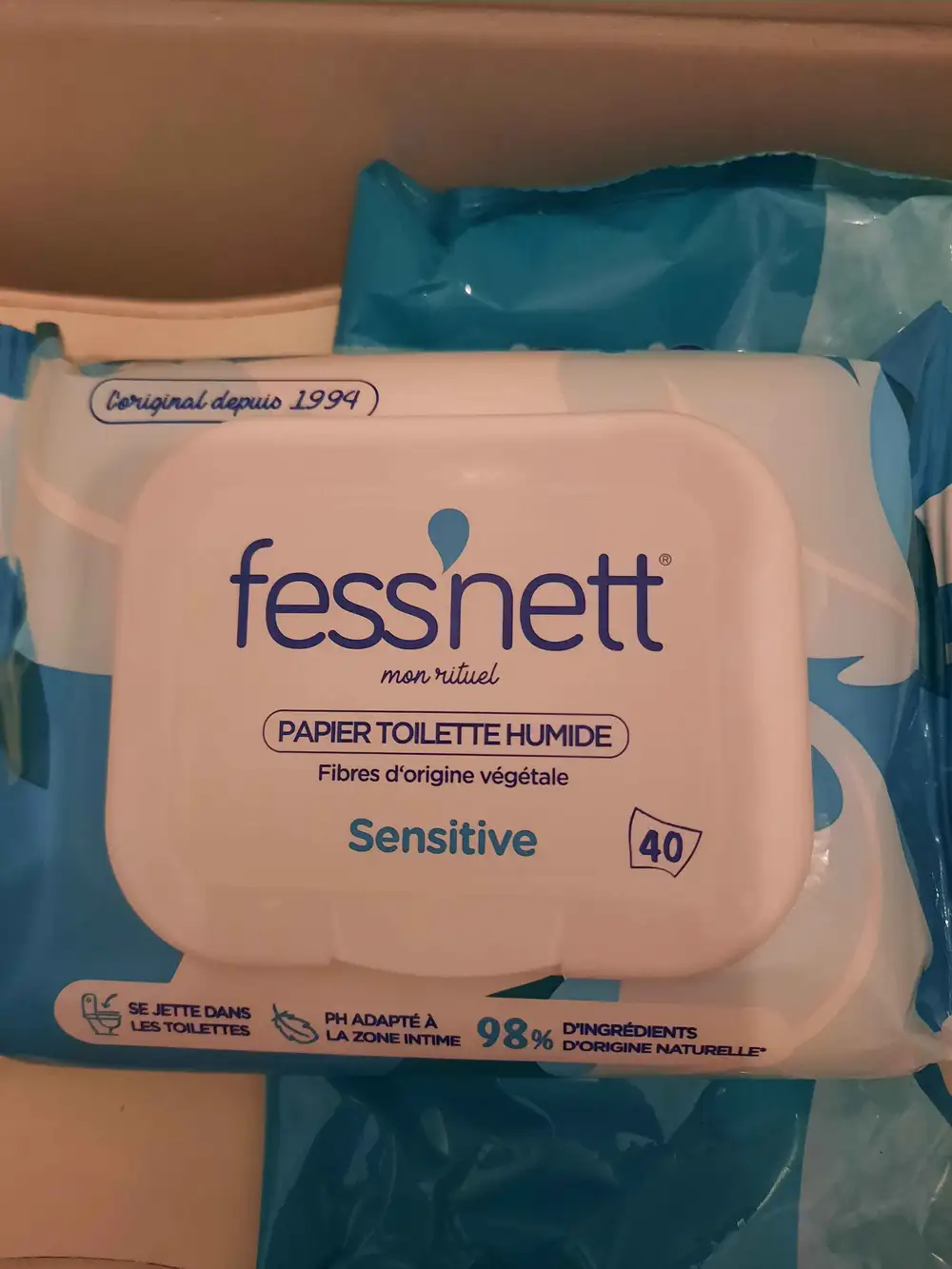 FESSNETT - Papier toilette humide sensitive
