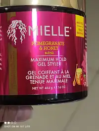 MIELLE - Gel coiffant à la grenade et au miel tenue maximale