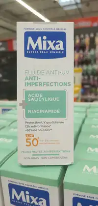 MIXA - Fluide anti-UV anti-imperfections SPF 50+