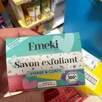 EMEKI - Savon exfoliant visage & corps saponifié à froid