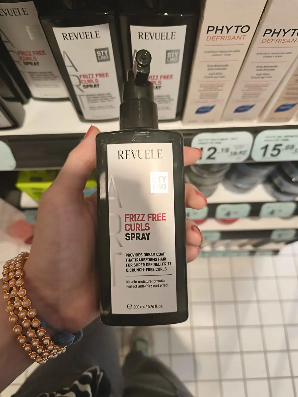 REVUELE - Frizz free curls spray