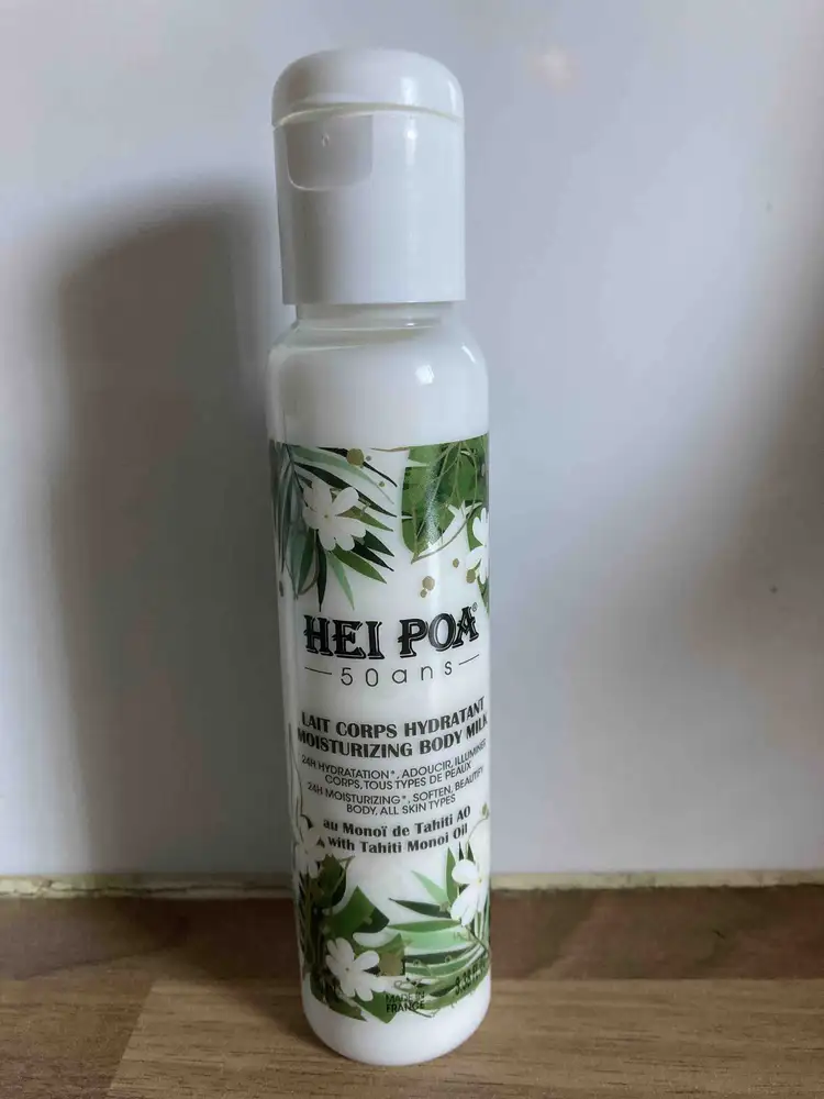 HEI POA - Lait corps hydratant au monoï de tahiti
