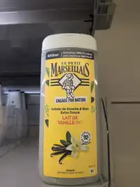 LE PETIT MARSEILLAIS - Crème de douche & bain extra douce lait de vanille bio