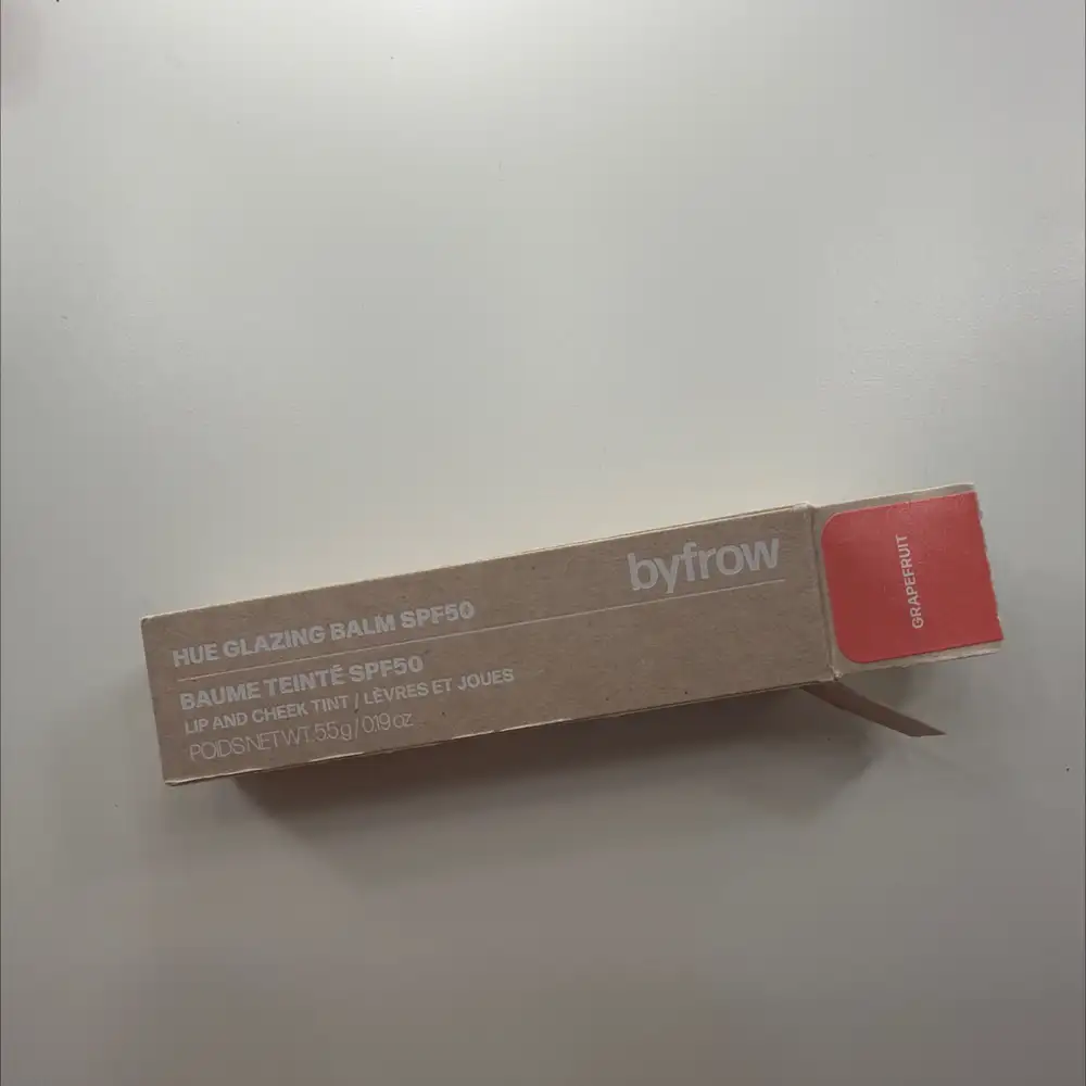 BYFROW - Baume teinté sfp50 grapefruit