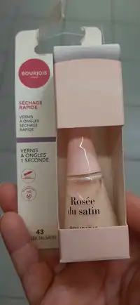 BOURJOIS - Vernis à ongles séchage rapide 43 rosée du satin