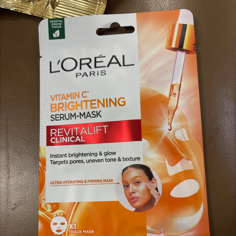 L'ORÉAL - Vitamin C brightening - Serum-mask