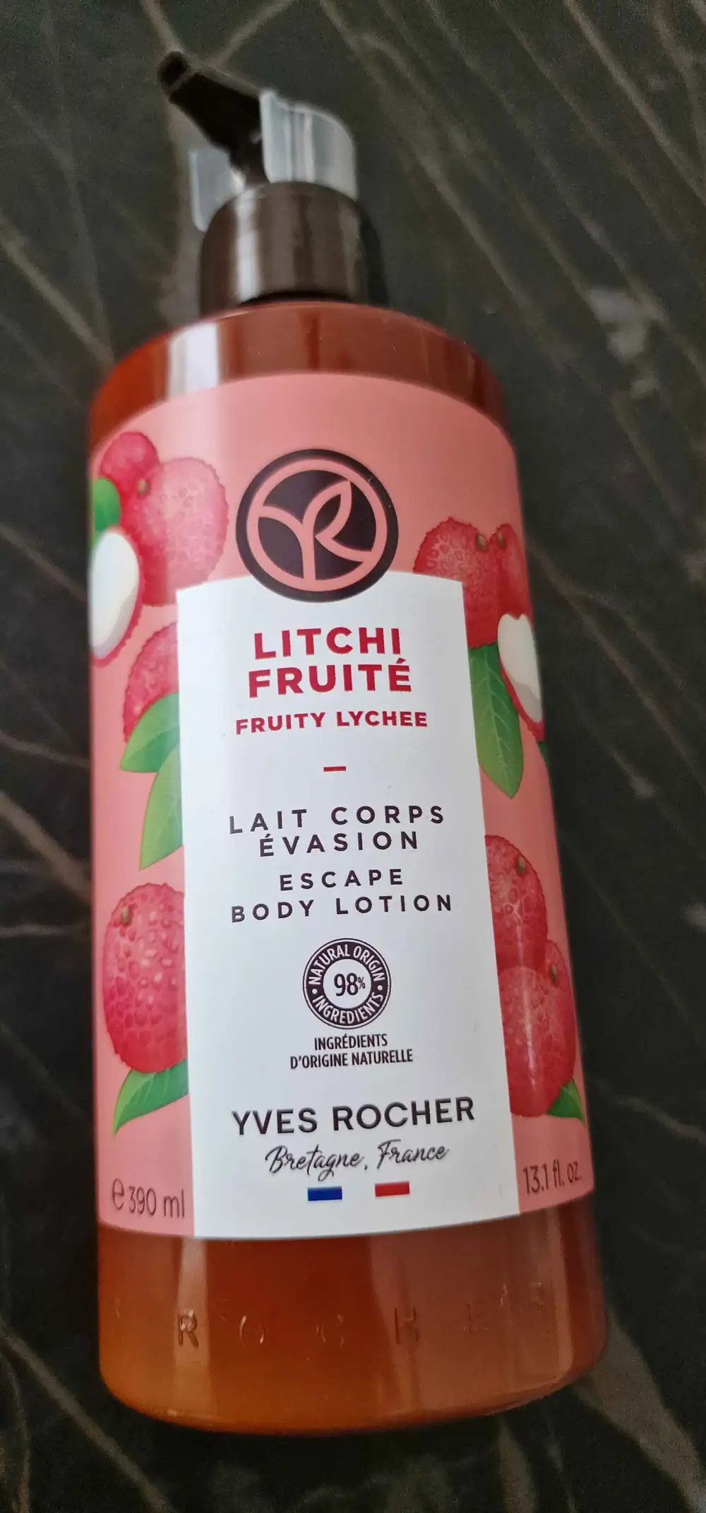 YVES ROCHER - Litchi Fruité - Lait corps évasion 