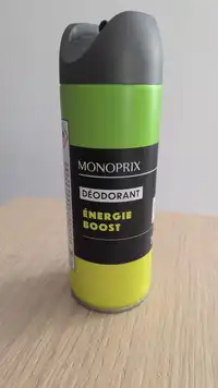 MONOPRIX - Energie boost - Déodorant 