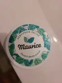 MAURICE - Siwak & menthe poivrée - Dentifrice solide