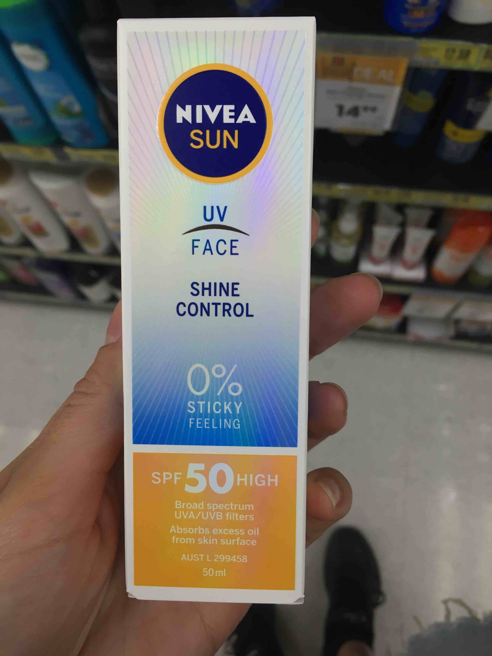 NIVEA - Sun UV face - Shine control SPF 50