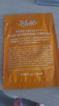 KIEHL'S - Pure vitality skin renewing cream
