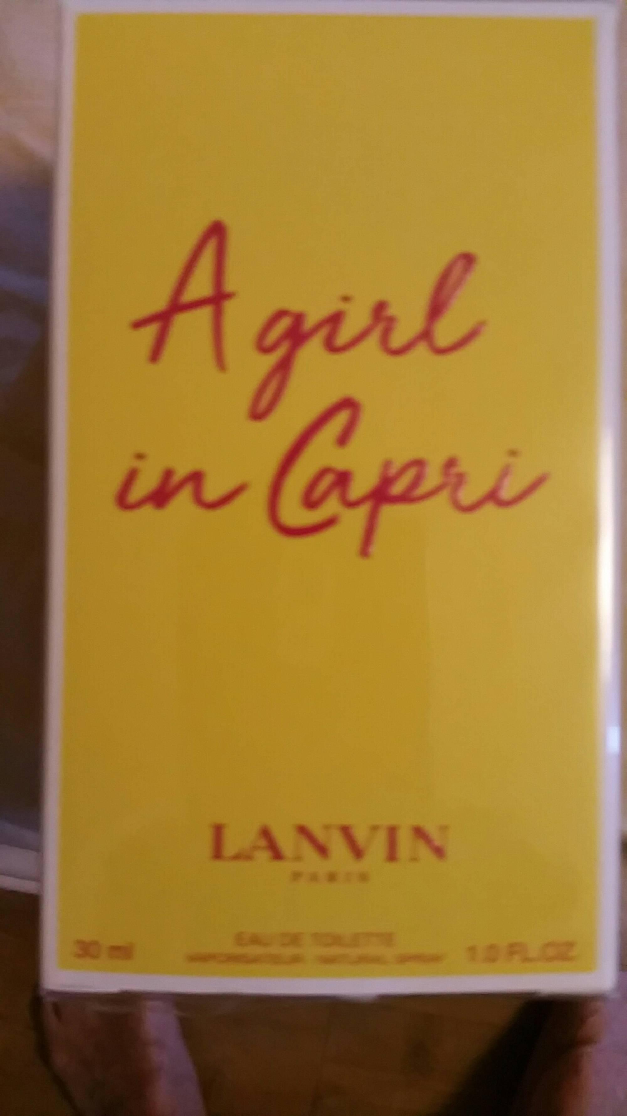 LANVIN - A girl in Capri - Eau de toilette