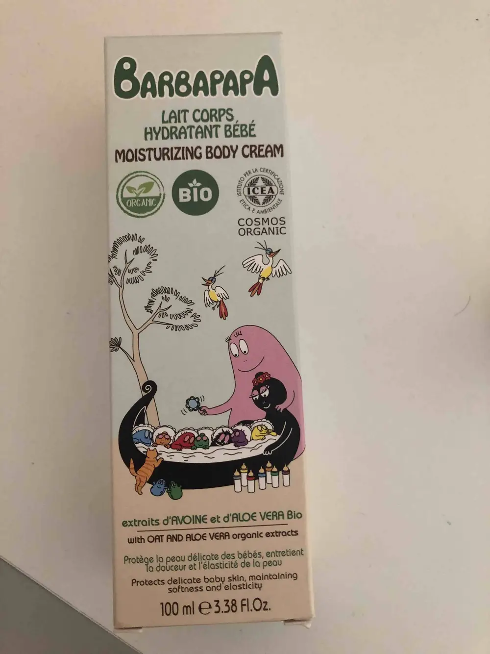 BARBAPAPA - Lait corps hydratant bébé