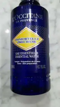 L'OCCITANE - Immortelle précieuse - Eau essentielle